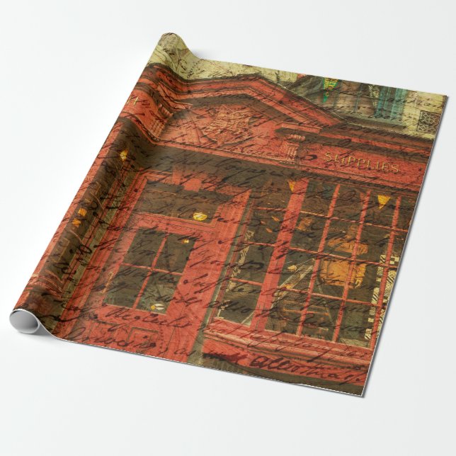 Magic Shop Supplies Wrapping Paper (Unrolled)
