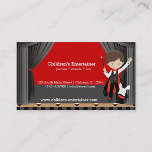 Magic Show Business Card