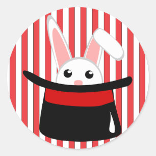 Magic Show Classic Round Sticker