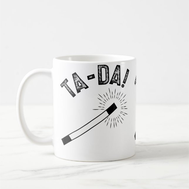 Magic Show Magician Coffee Mug (Left)