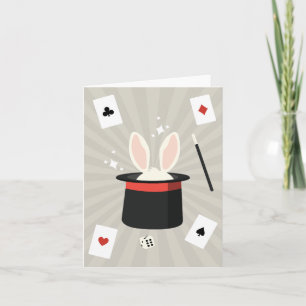 Magic Show Magician Kids  Card