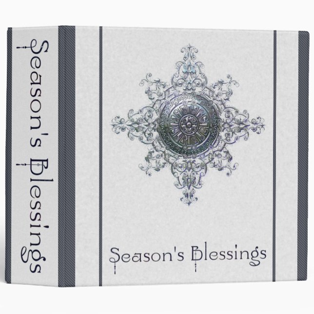 Magic Snowflake Binder (Front/Spine)