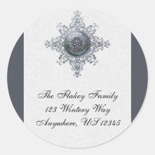 Magic Snowflake Envelope Seal