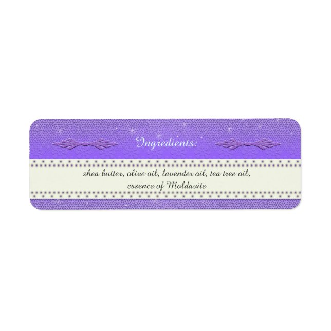 Magic Sparkle U Pick Colour Natural Ingredients (Front)