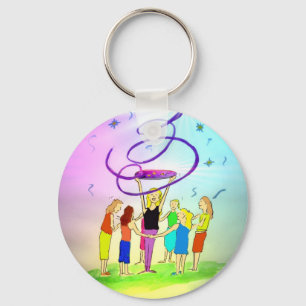 magic spell keychain