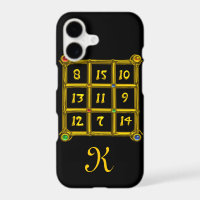 MAGIC SQUARE 33 MONOGRAM Black