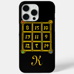 MAGIC SQUARE 33 MONOGRAM Black iPhone 15 Pro Max Case