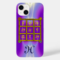 MAGIC SQUARE 33 MONOGRAM Pink Lilac, Purple