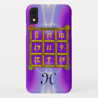 MAGIC SQUARE 33 MONOGRAM Pink Lilac, Purple