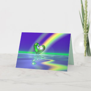 Magic St. Patrick's Day Heart Card