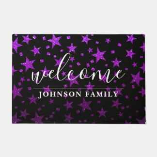 Magic Star Galaxy Glitter Teacher Classroom School Doormat