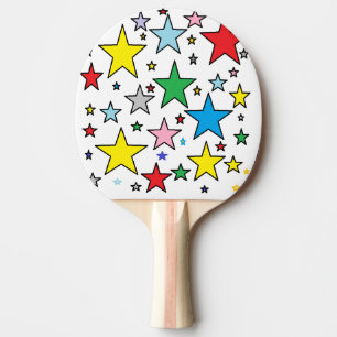 Magic Stars Lucky Ping Pong Paddle