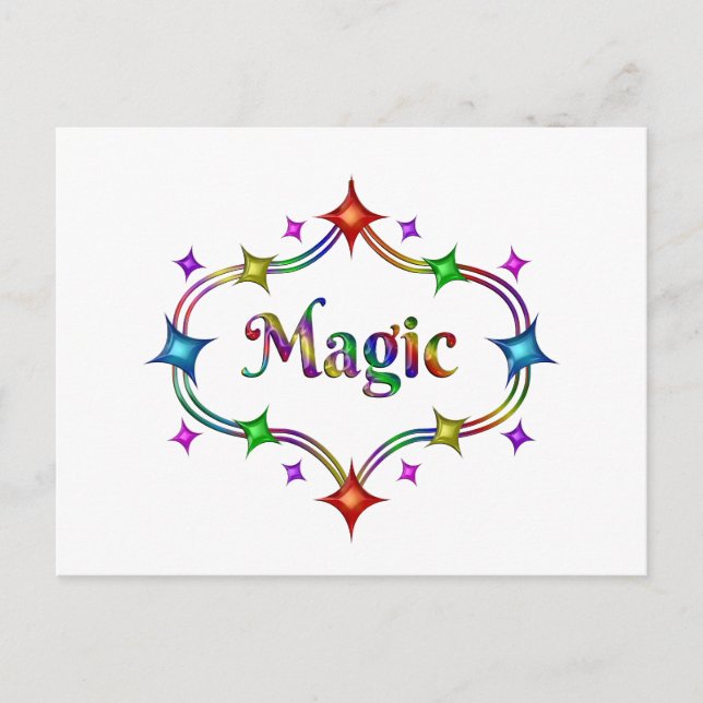 Magic Stars Postcard (Front)