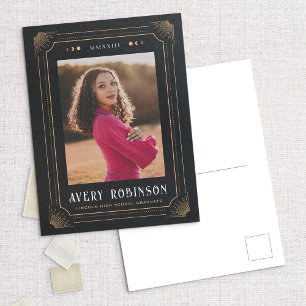 Magic Tarot Graduation Photo Faire-part Carte post