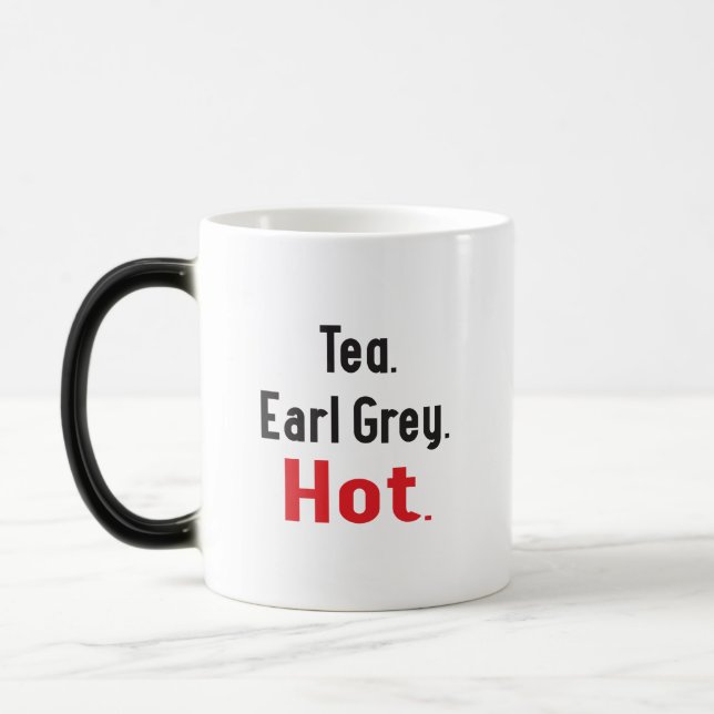 Magic Tea Gris Gris Chaud Changer La Mug (Gauche)