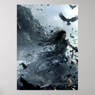 Magic the Gathering Lagrella Poster - Vintage Fant