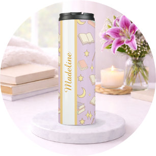 Magic Times Thermal Tumbler Girly Pastel Purple