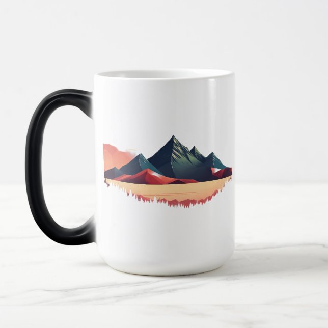 Magic Tranquille Mountain Majesty Mug (Gauche)