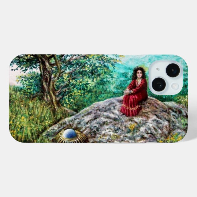 MAGIC TREE / Dawn In the Wood and Lady in Red Case-Mate iPhone Case (Back (Horizontal))