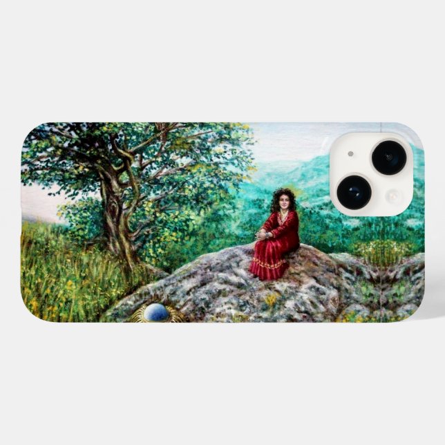 MAGIC TREE / Dawn In the Wood and Lady in Red Case-Mate iPhone Case (Back (Horizontal))