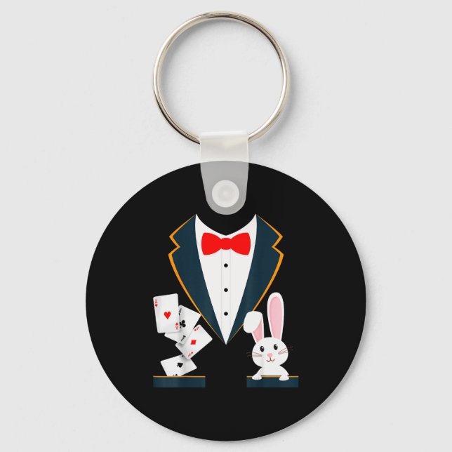 Magic Trick I Magician Costume I Magician Magician Keychain (Front)
