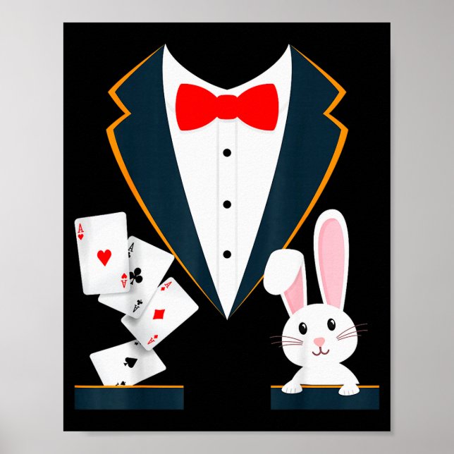 Magic Trick I Magician Costume I Magician Magician Poster (Front)