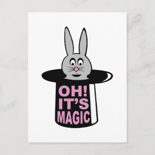 Magic Trick Postcard