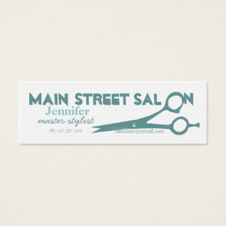 Magic Turquoise salon de cheveux bleu scissor Arti