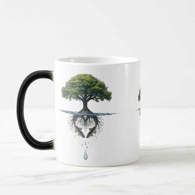 Magic Unconditional Love Color Morphing Mug (Left)