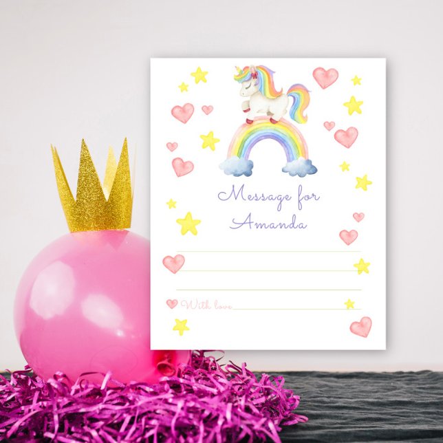magic unicorn birthday time capsule message (Creator Uploaded)