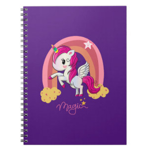 Magic Unicorn Fan Club Notebook