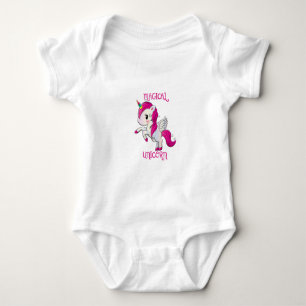 Magic Unicorn Lover Fan Club Baby Bodysuit