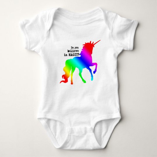 Magic Unicorn Outfit for Babies Baby Bodysuit