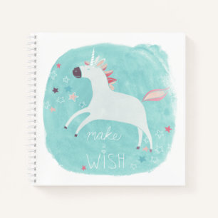 Magic Unicorn Squad - Make a Wish Notebook