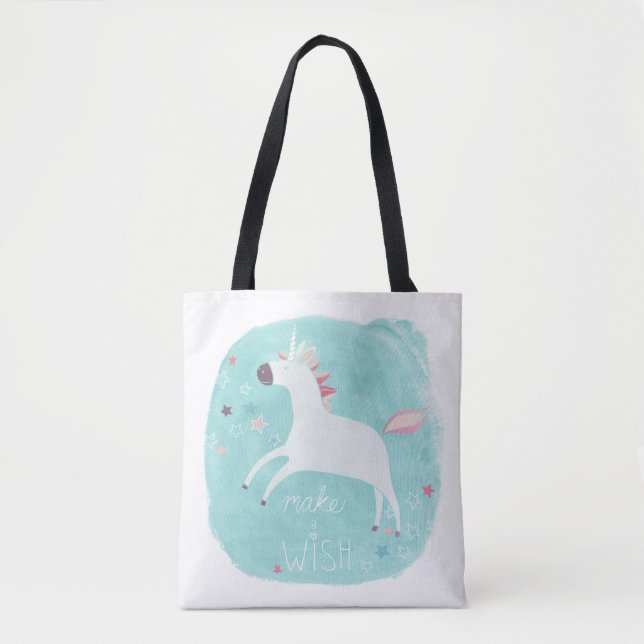Magic Unicorn Squad - Make a Wish Tote Bag (Front)