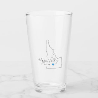 Magic Valley Idaho Water Glass