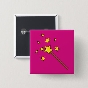 Magic Wand 2 Inch Square Button