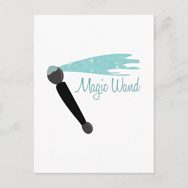 Magic Wand Postcard (Front)