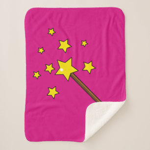 Magic Wand Sherpa Blanket