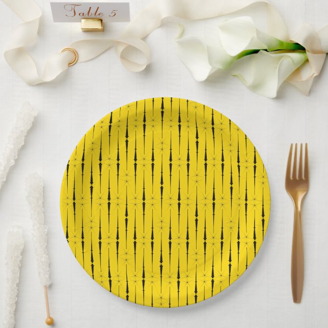 Magic Wands 9" Paper Plates (Wedding)