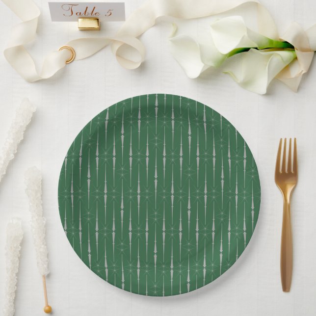 Magic Wands 9" Paper Plates (Wedding)