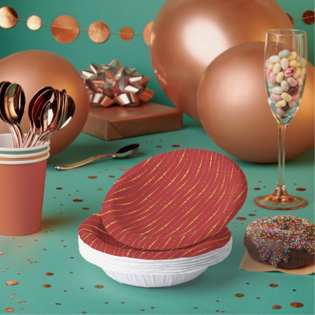 Magic Wands Paper Bowls Plate (Multi)