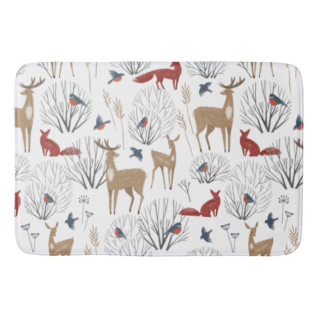 Magic Winter Wonderland Bath Mat (Front)