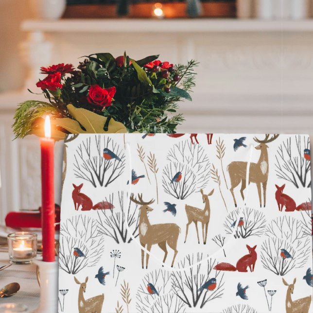 Magic Winter Wonderland Large Gift Bag (Creator Uploaded)