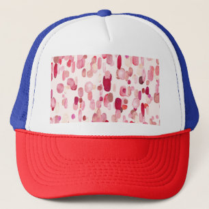 Magic witch, vintage seamless pattern. trucker hat