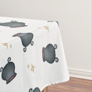 Magic Witches Cauldron Halloween Kids Birthday Tablecloth
