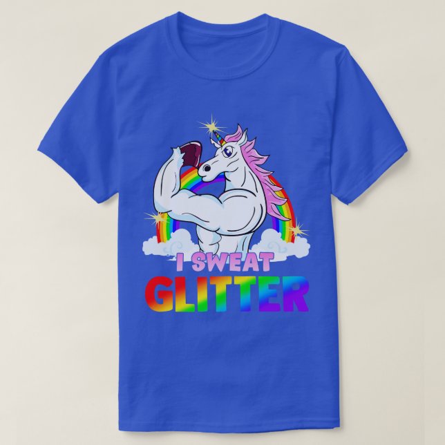 Magic Workout Unicorn I Sweat Parties scintillant  (Design devant)