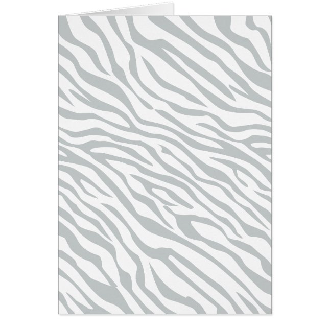 Magic Zebra Stripes Click to Customize Grey Colour (Front)