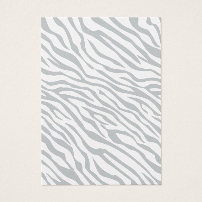 Magic Zebra Stripes Click to Customize Grey Colour (Front)