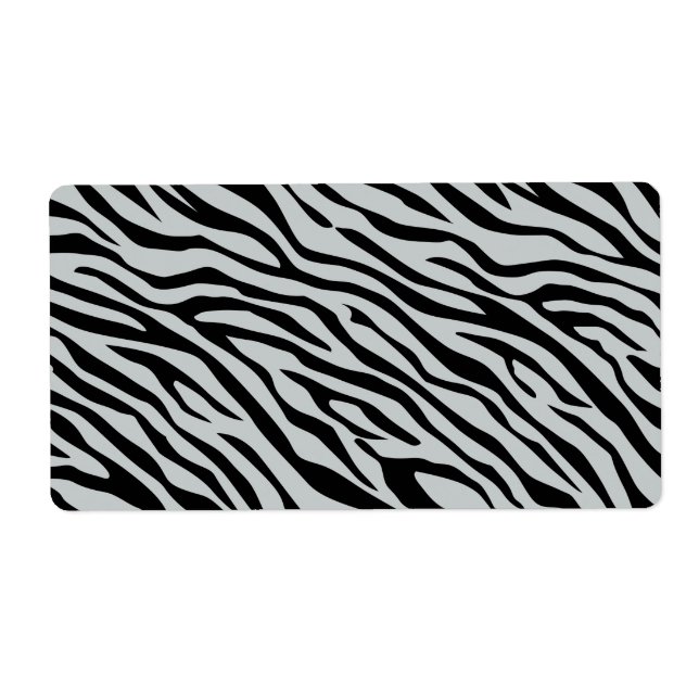 Magic Zebra Stripes Click to Customize Grey Colour (Front)